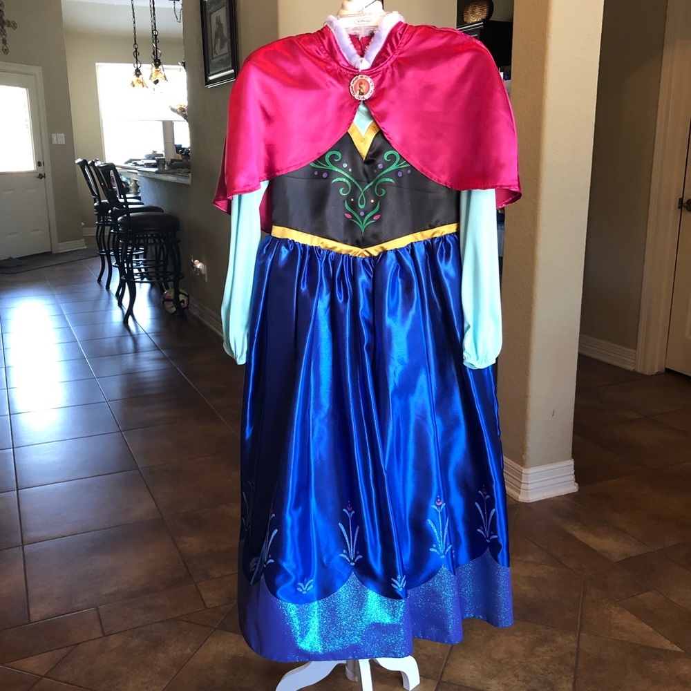 NWOT Disney Frozen Anna Costume-Size Large 10